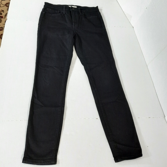 Madewell Roadtripper Skinny Jeans in Bennett Black - Picture 2 of 7